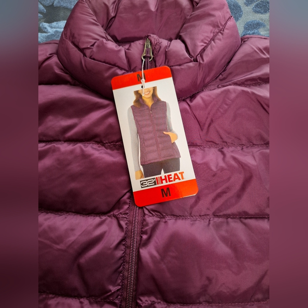 Women's 32 Degrees Puffed Vest - Size M - New with Tags!